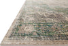 Loloi Javari JV-08 Grass/Ocean Area Rug Round Image Feature
