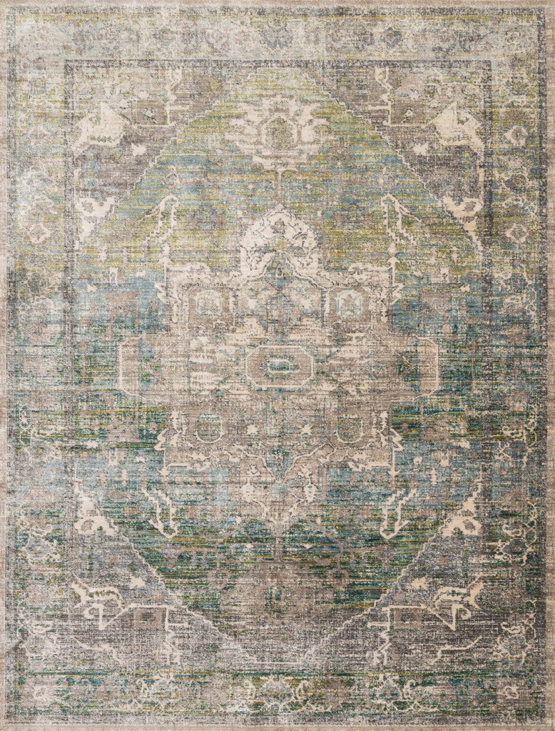 Loloi Javari JV-08 Grass/Ocean Area Rug main image