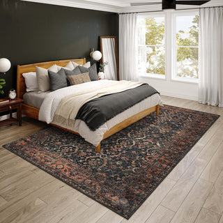 Dalyn Jericho JC1 Charcoal Area Rug 