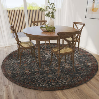 Dalyn Jericho JC1 Charcoal Area Rug 