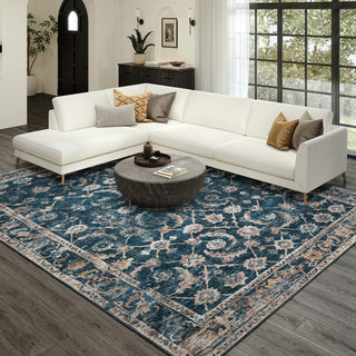 Dalyn Jericho JC4 Navy Area Rug