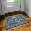 Dalyn Jericho JC4 Navy Area Rug Scatter Lifestyle Image Feature