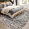 Dalyn Jericho JC4 Silver Area Rug Lifestyle Image Feature