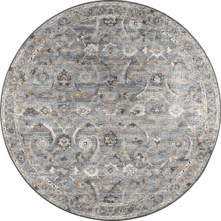 Dalyn Jericho JC4 Silver Area Rug Round Main Image