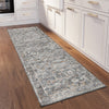 Dalyn Jericho JC4 Silver Area Rug Runner Lifestyle Image Feature