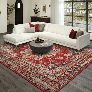 Dalyn Jericho JC6 Garnet Area Rug 