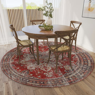 Dalyn Jericho JC6 Garnet Area Rug 