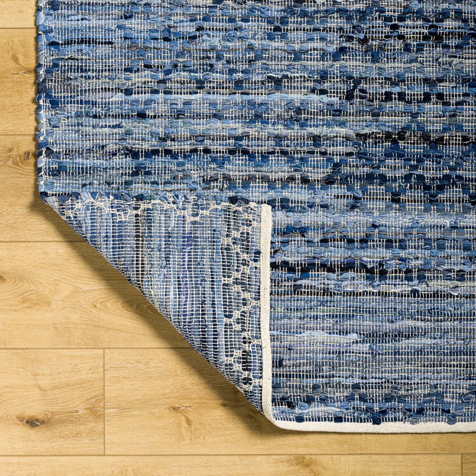 Transforming Denim Jeans into Gorgeous Upcycled Rugs