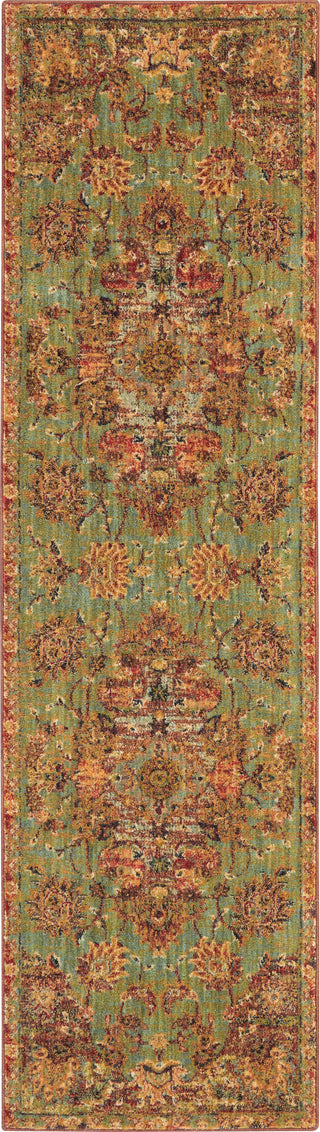 Nourison Jewel JEL01 Jade Area Rug Main Image