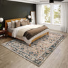 Dalyn Jericho JC4 Taupe Area Rug Room Image Feature
