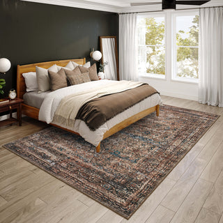 Dalyn Jericho JC7 Latte Area Rug Room Image Feature