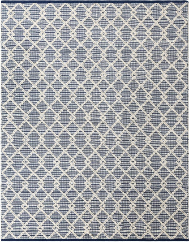 Unique Loom Dorset RET-JZM2 Blueberry Area Rug by Jill Zarin