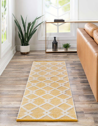 Unique Loom Dorset RET-JZM2 English Daisy Area Rug by Jill Zarin