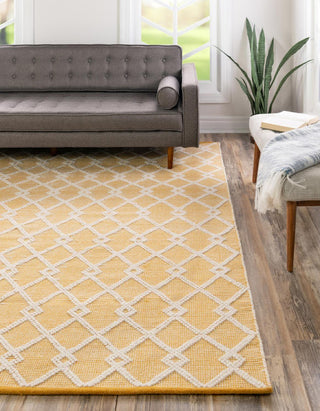 Unique Loom Dorset RET-JZM2 English Daisy Area Rug by Jill Zarin