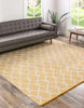 Unique Loom Dorset RET-JZM2 English Daisy Area Rug by Jill Zarin