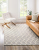 Unique Loom Dorset RET-JZM2 Gray Manor Area Rug by Jill Zarin 2' 2'' X 3' 1'' Lifestyle Image Feature