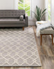 Unique Loom Dorset RET-JZM2 Gray Manor Area Rug by Jill Zarin