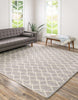 Unique Loom Dorset RET-JZM2 Gray Manor Area Rug by Jill Zarin