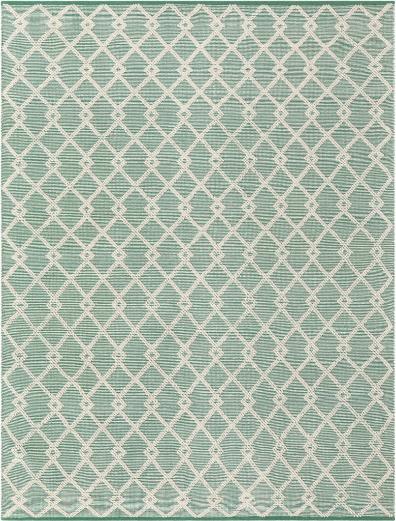 Unique Loom Dorset RET-JZM2 Mint Green Area Rug by Jill Zarin