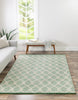 Unique Loom Dorset RET-JZM2 Mint Green Area Rug by Jill Zarin 2' 2'' X 3' 1'' Lifestyle Image Feature