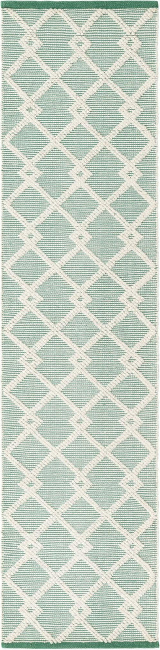 Unique Loom Dorset RET-JZM2 Mint Green Area Rug by Jill Zarin