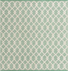 Unique Loom Dorset RET-JZM2 Mint Green Area Rug by Jill Zarin