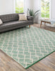 Unique Loom Dorset RET-JZM2 Mint Green Area Rug by Jill Zarin