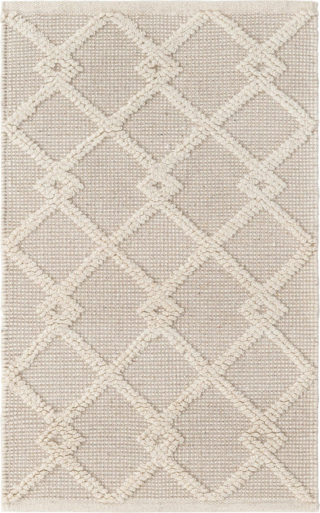 Vanilla Rug Unique Loom Dorset RET-JZM2 Vanilla Bean Area Rug by Jill Zarin ...