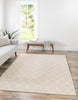 Unique Loom Dorset RET-JZM2 Vanilla Bean Area Rug by Jill Zarin 2' 2'' X 3' 1'' Lifestyle Image Feature