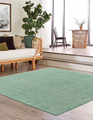 Unique Loom English Manor RET-JZEM1 Green Area Rug by Jill Zarin