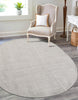 Unique Loom English Manor RET-JZEM1 Grey Area Rug by Jill Zarin