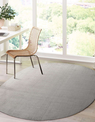 Unique Loom English Manor RET-JZEM1 Grey Area Rug by Jill Zarin