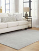 Unique Loom English Manor RET-JZEM1 Grey Area Rug by Jill Zarin