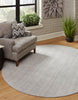 Unique Loom English Manor RET-JZEM1 Grey Area Rug by Jill Zarin