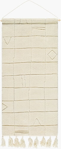Surya Jakob JKO-003 Ivory Wall Art Main