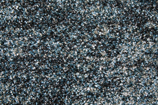 Feizy Jameson 39R8F Gray/Black/Blue Area Rug Corner Image