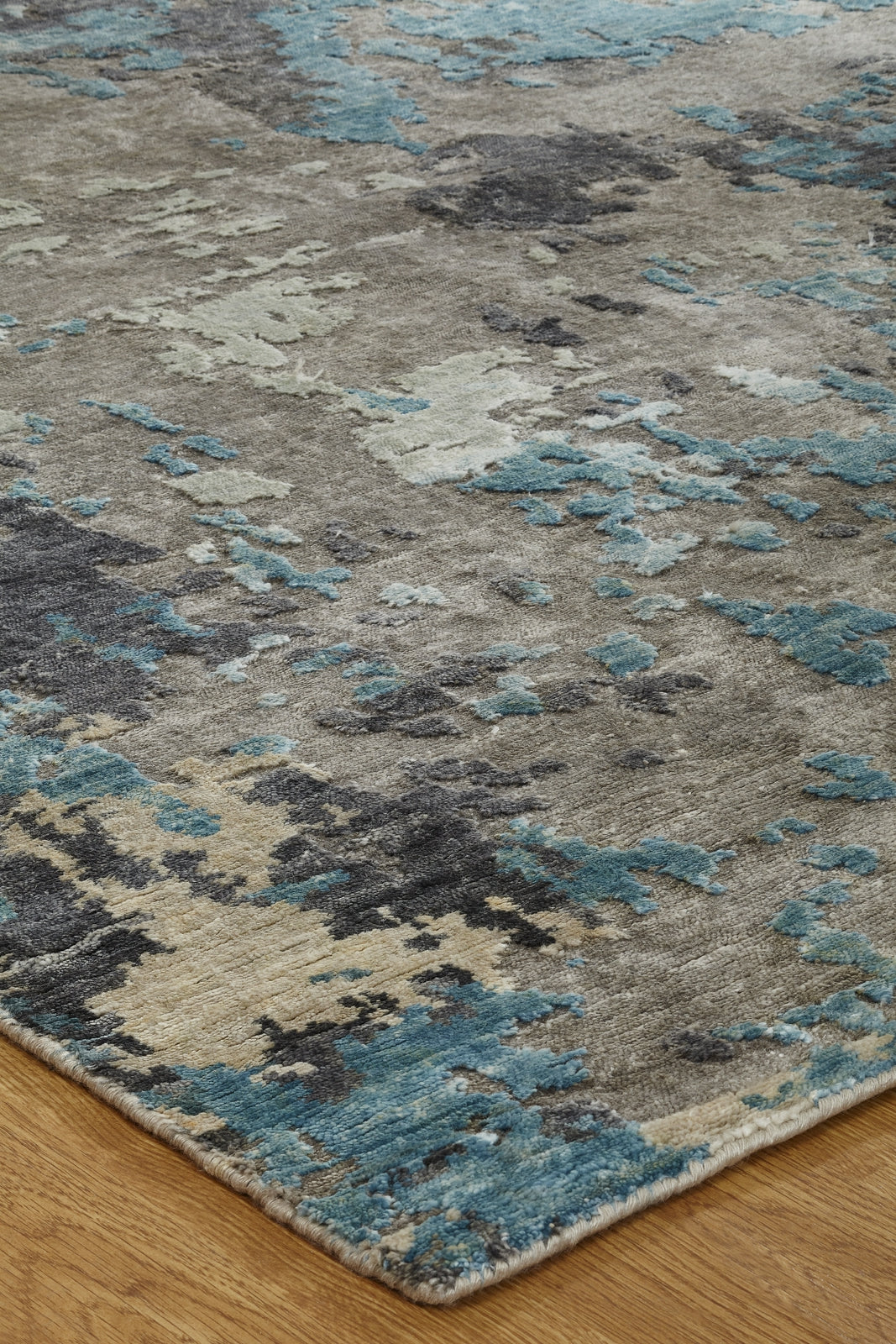 Ancient Boundaries Janet JAN-07 Azure / Zinc Area Rug – Incredible Rugs ...