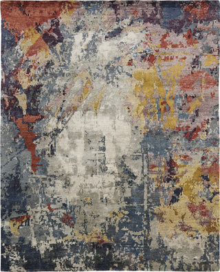 Ancient Boundaries Janet JAN-09 Blues Multi Area Rug