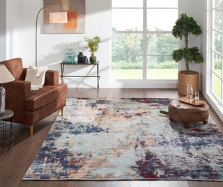 Ancient Boundaries Janet JAN-10 Tones/Merlot Area Rug Room Scene Image