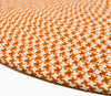 Colonial Mills Jamestown Houndstooth Tweed JN19 Orange Area Rug