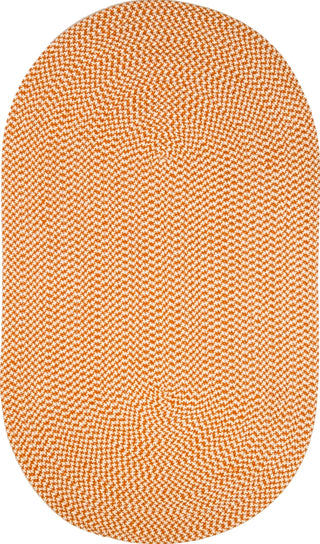 Colonial Mills Jamestown Houndstooth Tweed JN19 Orange Area Rug