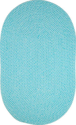 Colonial Mills Jamestown Houndstooth Tweed JN57 Aqua Area Rug