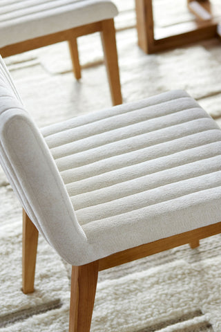 Surya Joanne JNE-001 Off-White / Wheat Furniture Style Shot