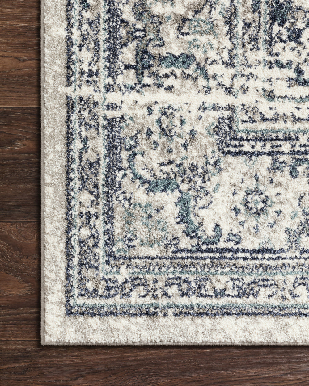 Loloi Joaquin JOA-01 Light Green/Blue Area Rug Runner Image Feature