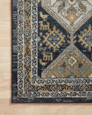 Loloi Jocelyn JOC-02 Navy/Blue Area Rug Corner Image