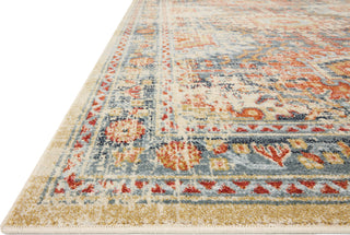 Loloi II Jocelyn JOC-03 Mist/Multi Area Rug Corner Image