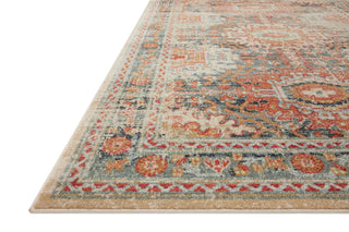 Loloi Jocelyn JOC-03 Mist/Multi Area Rug Corner Image