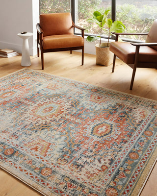 Loloi Jocelyn JOC-03 Mist/Multi Area Rug Lifestyle Image Feature