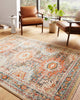 Loloi II Jocelyn JOC-03 Mist/Multi Area Rug Lifestyle Image Feature