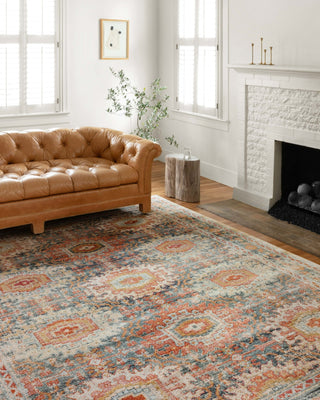 Loloi Jocelyn JOC-03 Mist/Multi Area Rug Lifestyle Image Feature